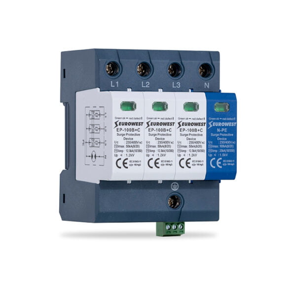 EP-100B+C/3+1 Parafudrlar