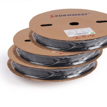 Isı ile Daralan Siyah Makaronlar -