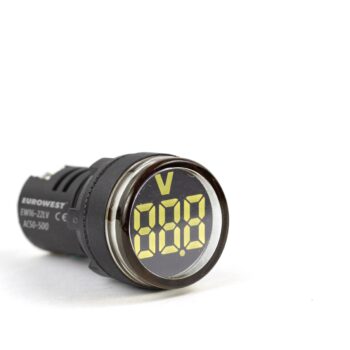 Q22 mm Led'li Voltmetre