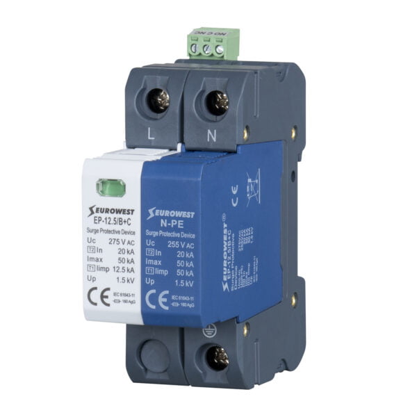 EP-12.5/B/C/1+1 Parafudrlar